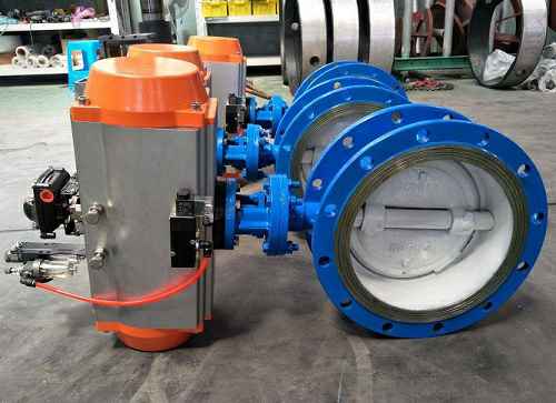 气动蝶阀单双作用工作原理 气动蝶阀单双作用工作原理